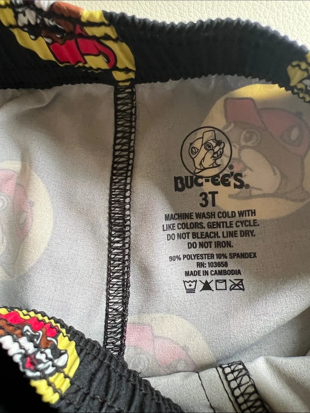 EUC Buc-ee’s Toddler Black Swim Shorts 3T